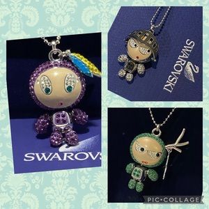 Swarovski Erika and Eliot pendants